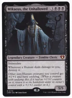 Magic: The Gathering Commander Masters #0173 Mikaeus, the Unhallowed - Image 1