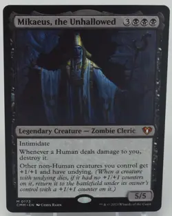 Magic: The Gathering Commander Masters #0173 Mikaeus, the Unhallowed - Image 3