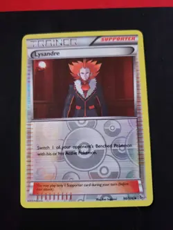 Pokemon TCG Lysandre Flashfire 90/106 Reverese Holo Uncommon - Image 1
