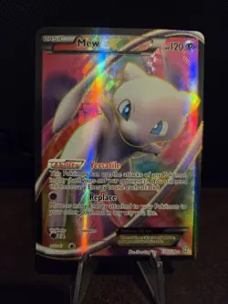 Pokemon TCG Mew EX 120/124 Full Art Dragons Exalted Black & White 🌟MINTY🌟 - Image 1
