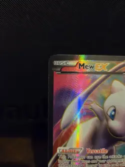 Pokemon TCG Mew EX 120/124 Full Art Dragons Exalted Black & White 🌟MINTY🌟 - Image 2