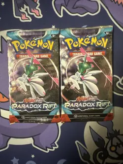 Pokemon Paradox Rift Booster Packs 2 Packs Factory Sealed - Image 1