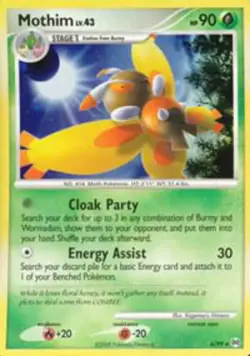 Pokemon - Mothim - 6/99 - Holo Rare - Arceus - NM - Image 1