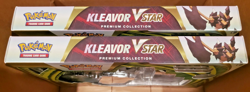 Pokemon TCG Kleavor VSTAR Premium Collection Box Lot of 2 - Image 2