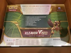 Pokemon TCG Kleavor VSTAR Premium Collection Box Lot of 2 - Image 3