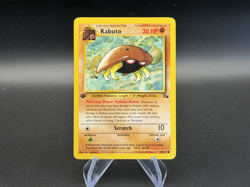Kabuto - 1st Edition - 50/62 Fossil Set - Pokemon TCG - 1999 - Image 1