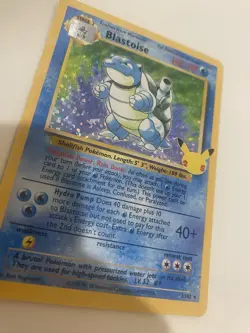 Blastoise - 2/102 Celebrations 25th Anniversary Holo Rare Pokemon - NM/MINT TCG - Image 3