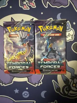 Pokemon Temporal Forces Booster Packs 2 Packs - Image 1