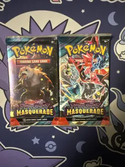 Pokemon TCG: Scarlet and Violet Twilight Masquerade Booster Packs X2 - Image 1