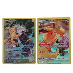 Pokemon Tcg Pikachu Tg05/Tg30 Flareon Tg01/Tg30 Lot Of 2 Sword & Shield - Image 1
