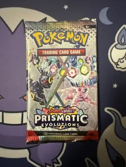 Pokemon Prismatic Evolutions Single Booster Pack - Image 1