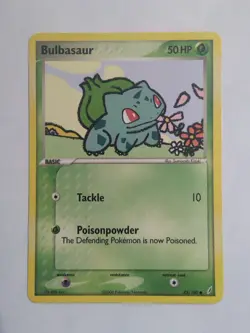 Pokemon TCG Bulbasaur EX Crystal Guardians 45/100 Regular Common - Image 1