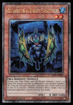 Yugioh Atlantean Heavy Infantry RA04-EN010 1st Edition Quarter Century NM - Image 1