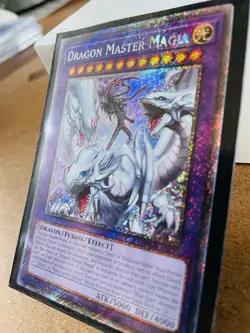 Yugioh Dragon Master Magia Platinum Secret Rare RA04-EN055 1st Edition - Image 3