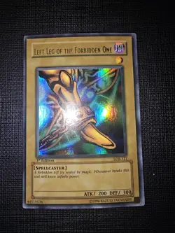 Left Leg of the Forbidden One LOB-121 The Legend of Blue Eyes White... - Image 2