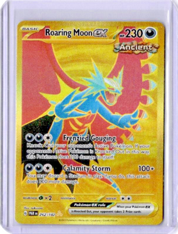 Roaring Moon ex 262/182 Hyper Rare Gold Paradox Rift - Pokemon Card TCG - NM - Image 1