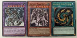 YuGiOh 25 Card Ancient Gear Deck Core with 7 Card Extra Deck - Image 1
