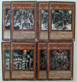 YuGiOh 25 Card Ancient Gear Deck Core with 7 Card Extra Deck - Image 2