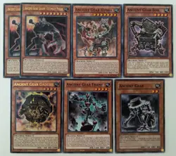 YuGiOh 25 Card Ancient Gear Deck Core with 7 Card Extra Deck - Image 3
