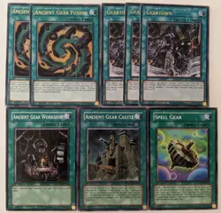 YuGiOh 25 Card Ancient Gear Deck Core with 7 Card Extra Deck - Image 4