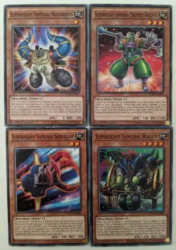 YuGiOh 40 Card Superheavy Samurai Deck with 10 Card Extra Deck - Image 5
