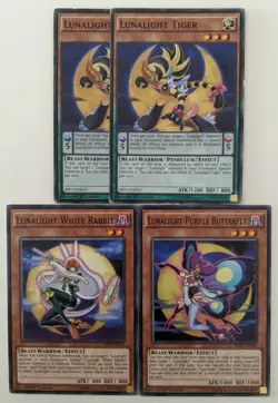 YuGiOh 21 Card Lunalight Deck Core with 6 Card Extra Deck - Image 3