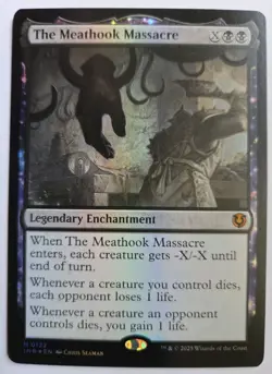 The Meathook Massacre #122 Innistrad Remastered Foil Mythic Rare MTG 2025 - Image 1