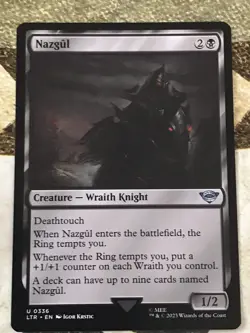 MTG Nazgul #0336 Lord Of The Rings - Image 1