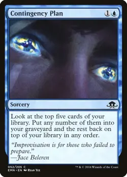 MTG | 4x CONTINGENCY PLAN x4 | EMN Eldritch Moon | Nearmint | Ships Free! - Image 1