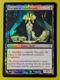 FOIL Disciple of Griselbrand x1 Innistrad 1x Magic the Gathering MTG - Image 1