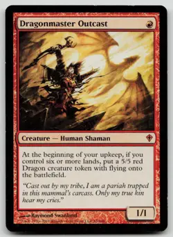 Dragonmaster Outcast M Worldwake 81 NM - Image 1