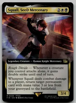 Squall, SeeD Mercenary (Extended Art) R FINAL FANTASY 509 NM - Image 1