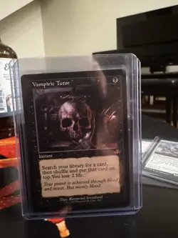 Vampiric Tutor (Retro Frame) Dominaria Remastered Regular - Image 1