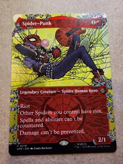 Spider-Punk - #210 Regular (Borderless) Marvel's Spider-Man - Mtg - Image 1