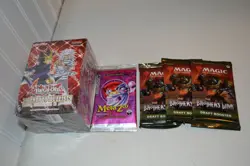 Yu-Gi-Oh Legendary Duelist S3,1st ed & 3 Packs of Magic The Gathering Brothers W - Image 1