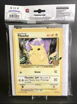 Pokemon: 25th Anniversary First Partner Collector’s Jumbo Binder w/ Pikachu - Image 2