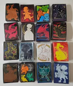 Pokemon TCG Various Sets ETB Deck Sleeves Sealed (Lot Of 16) - Image 1