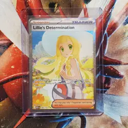 Lillie's Determination - 184/132 - SIR - Mega Evolution - Pokemon Card Lot #787 - Image 1