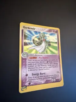 Pokemon Gardevoir EX TCG Reverse Holo Holo Rare Card 7/109 Ruby and Sapphire - Image 3