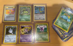 Vintage Pokemon Card Lot Holo 1st Edition Base Jungle Fossil Gym Heroes - Image 1