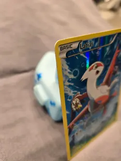 Latios Full Art Holo Promo XY78 Black Star XY NM TCG Pokemon Card - Image 5