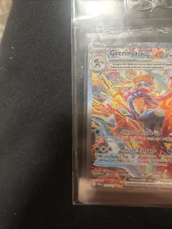 2024 POKEMON GRENINJA EX TWILIGHT MASQUERADE SPECIAL ILLUSTRATION #214/167! MINT - Image 3