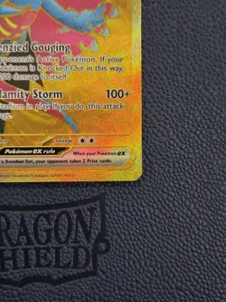 Pokemon Roaring Moon ex 262/182 Sv04: Paradox Rift Gold Hyper Rare - Image 4