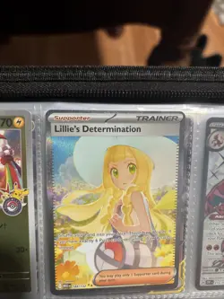 Pokemon Full Art Lillie’s Determination Special Illustration Rare 184/132 SAR - Image 3