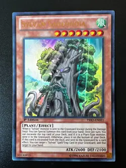 Sylvan Sagequoia PRIO-EN021 Ultra Rare 1st Edition Near Mint Yugioh - Image 1