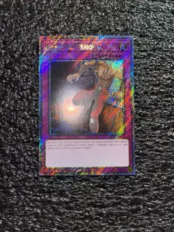 Yugioh! Trap Dustshoot RA04-EN121 Platinum Secret Rare 1st Edition Near Mint - Image 1