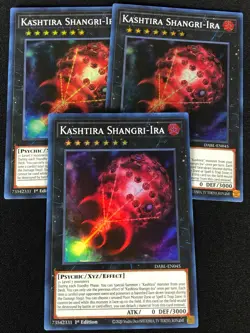 YUGIOH KASHTIRA SHANGRI-IRA DABL-EN045 1ST SUPER X3 (NM) - Image 1