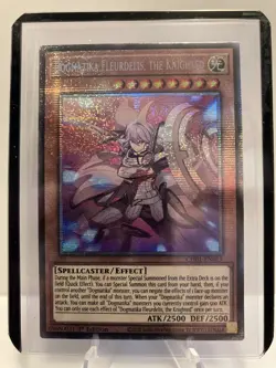 YuGiOh Dogmatika Fleurdelis, the Knighted CH01-EN015 * Starlight Rare 1st Ed NM - Image 1