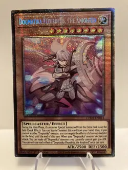 YuGiOh Dogmatika Fleurdelis, the Knighted CH01-EN015 * Starlight Rare 1st Ed NM - Image 2