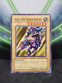 Yugioh Gaia The Fierce Knight DLG1-EN005 Common NM - Image 1